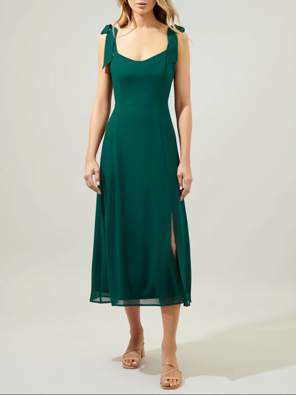Sugarlips Viejo green dress size small